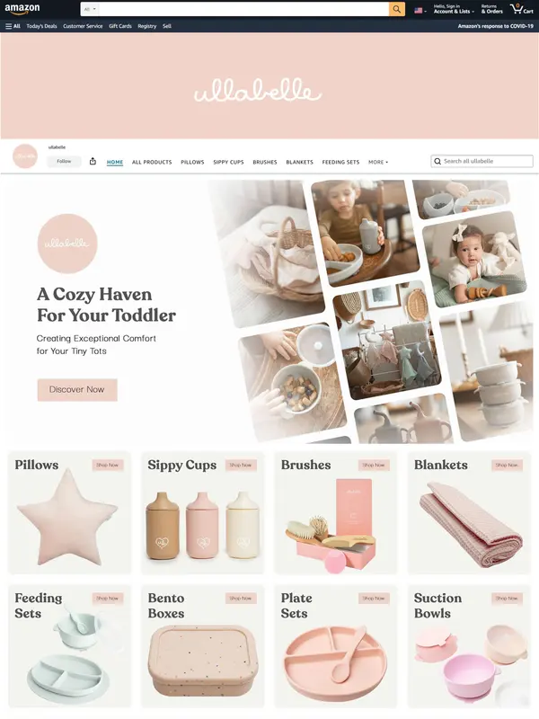 Shopify Website for ullabelle