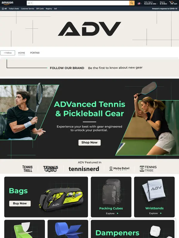 Shopify Website for ADV